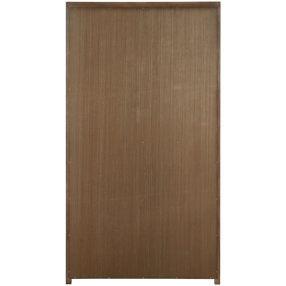 Vana Brown Solid Wood Storage Cabinet