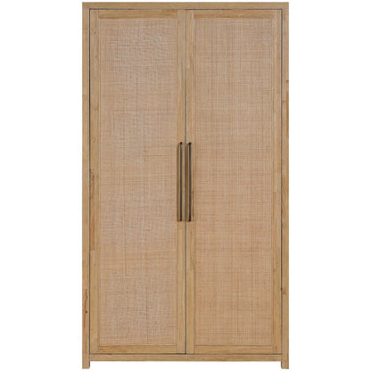 Vana Natural Solid Wood Storage Cabinet