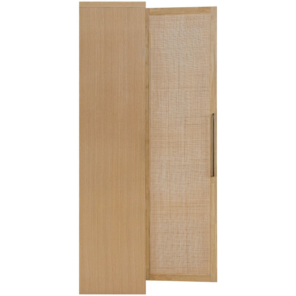 Vana Natural Solid Wood Storage Cabinet