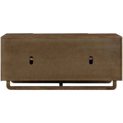 Sova Brown Solid Wood And Oak Veneer Sideboard/Buffet