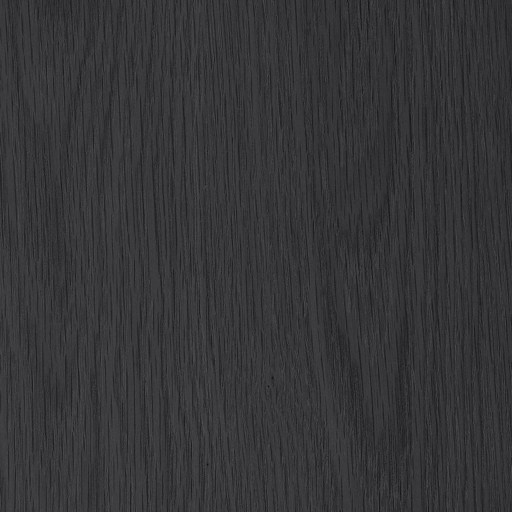 Corva Black Solid Wood Storage Cabinet