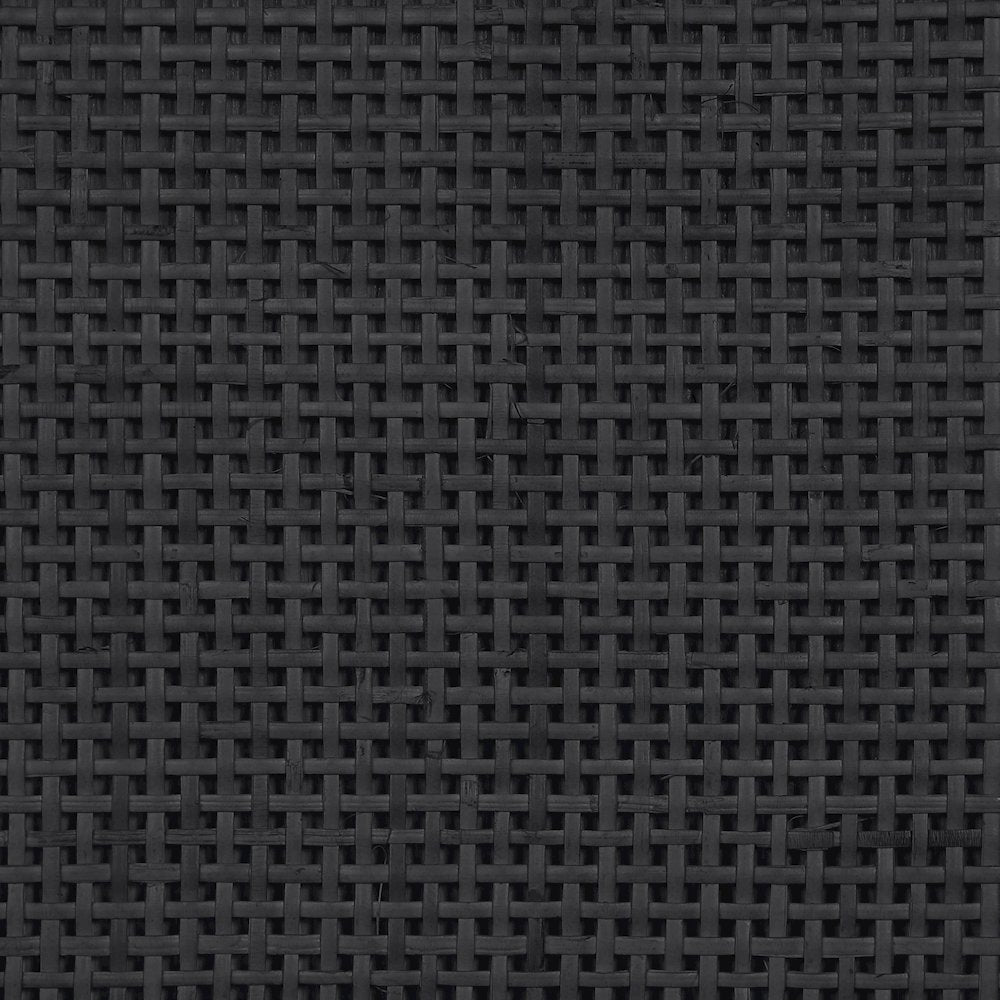 Corva Black Solid Wood Storage Cabinet