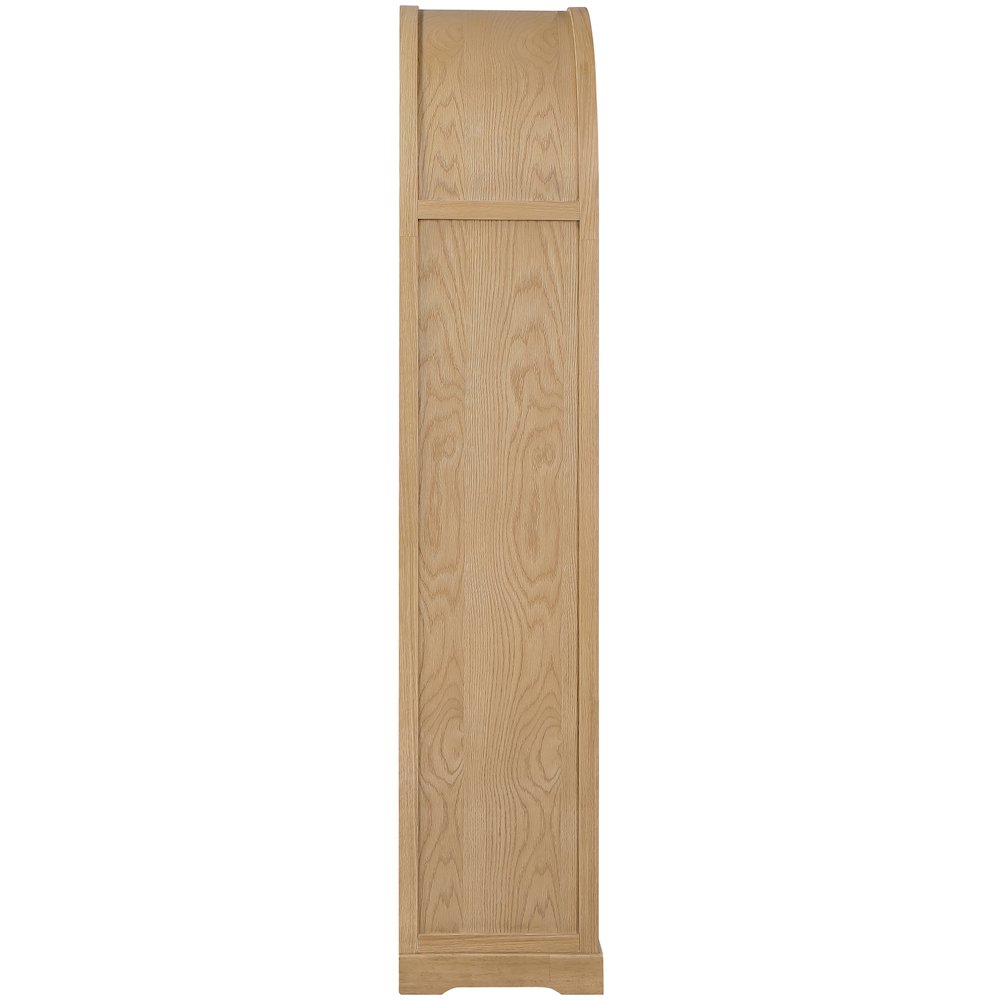 Corva Natural Solid Wood Storage Cabinet