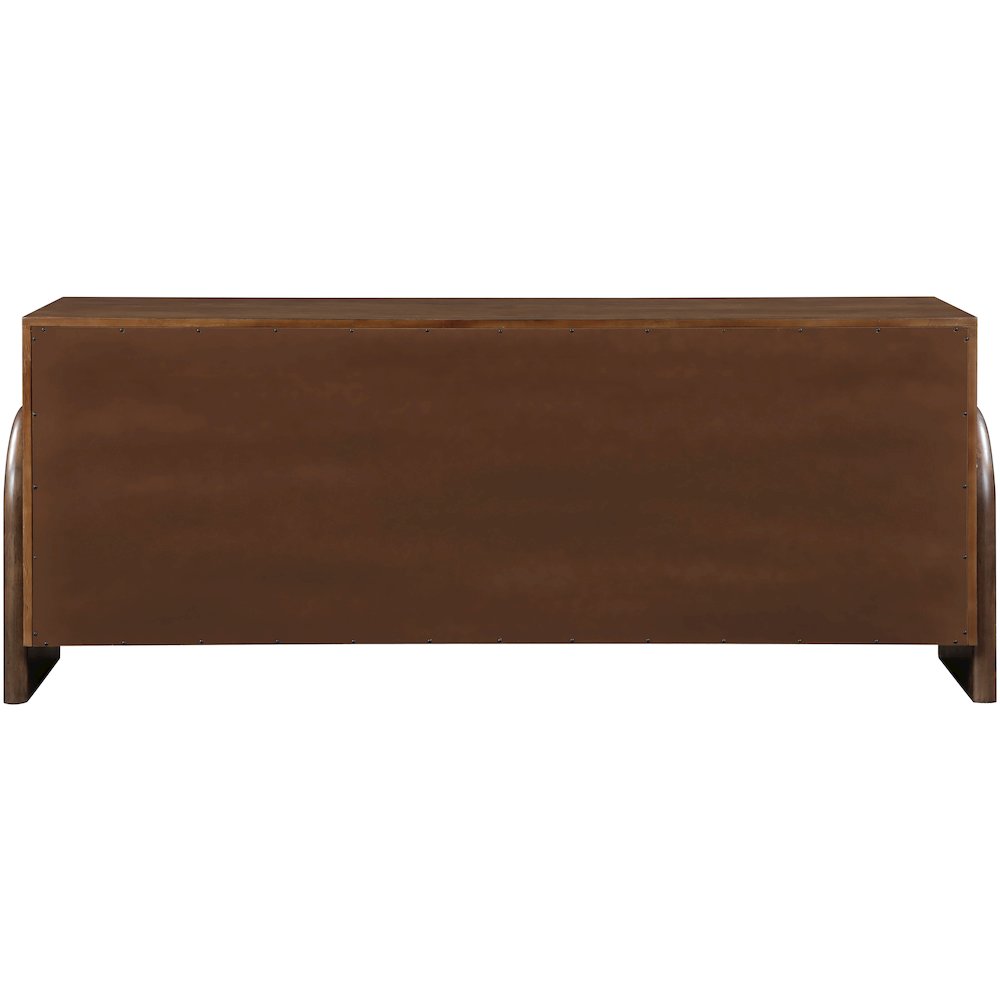 Elanor Brown Oak Veneer Rubberwood Sideboard/Buffet