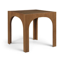 Waldorf Brown Tempered Glass Top Counter Height Table