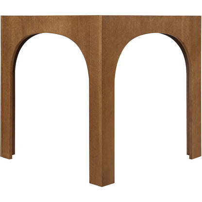 Waldorf Brown Tempered Glass Top Counter Height Table
