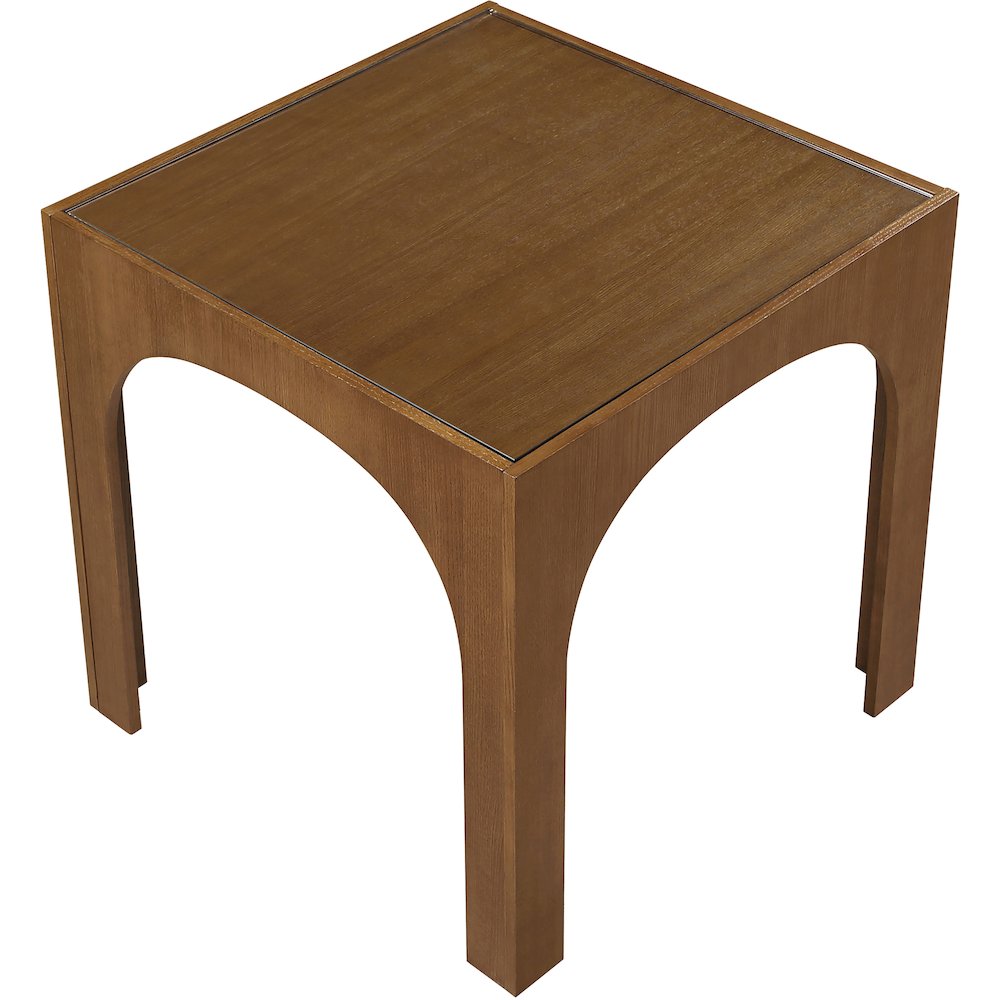 Waldorf Brown Tempered Glass Top Counter Height Table