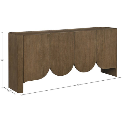 Ember Brown Solid Wood Sideboard/Buffet