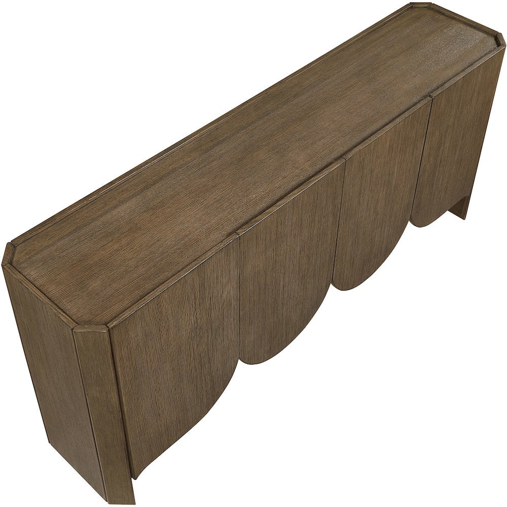Ember Brown Solid Wood Sideboard/Buffet