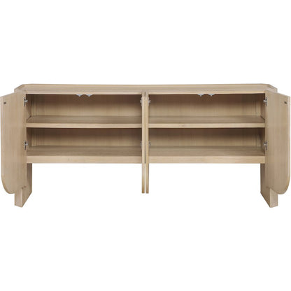 Ember Natural Solid Wood Sideboard/Buffet