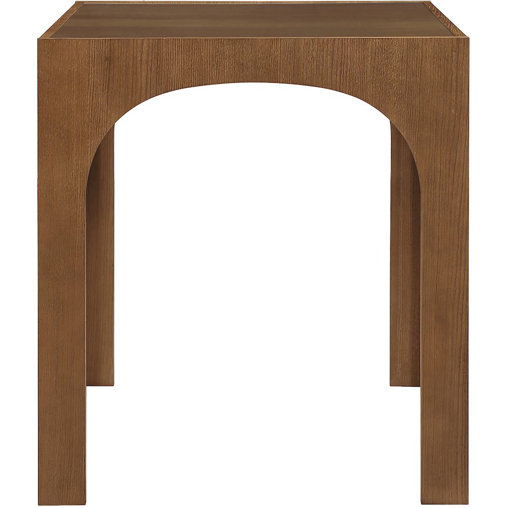 Waldorf Brown Tempered Glass Top Bar Height Table