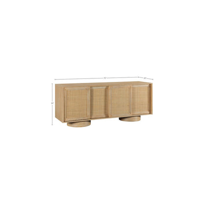 Windsor Natural Rubberwood Sideboard/Buffet