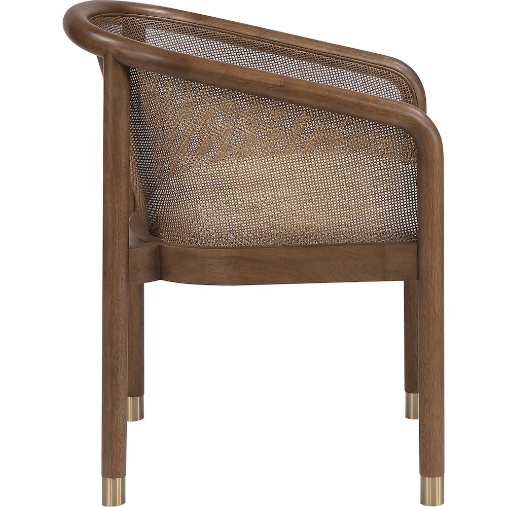 Sylvan Beige Vegan Leather Upholstered Dining Chair, Set of 2