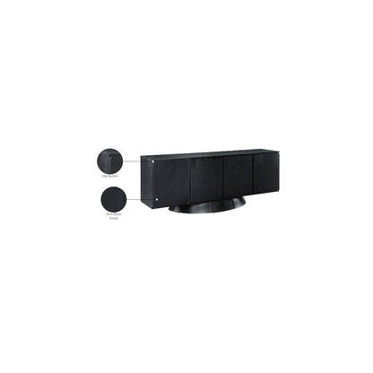 Bellona Black Sideboard/Buffet