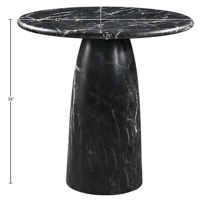 Cosenza Black Concrete Indoor/Outdoor Counter Height Table