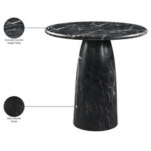 Cosenza Black Concrete Indoor/Outdoor Counter Height Table