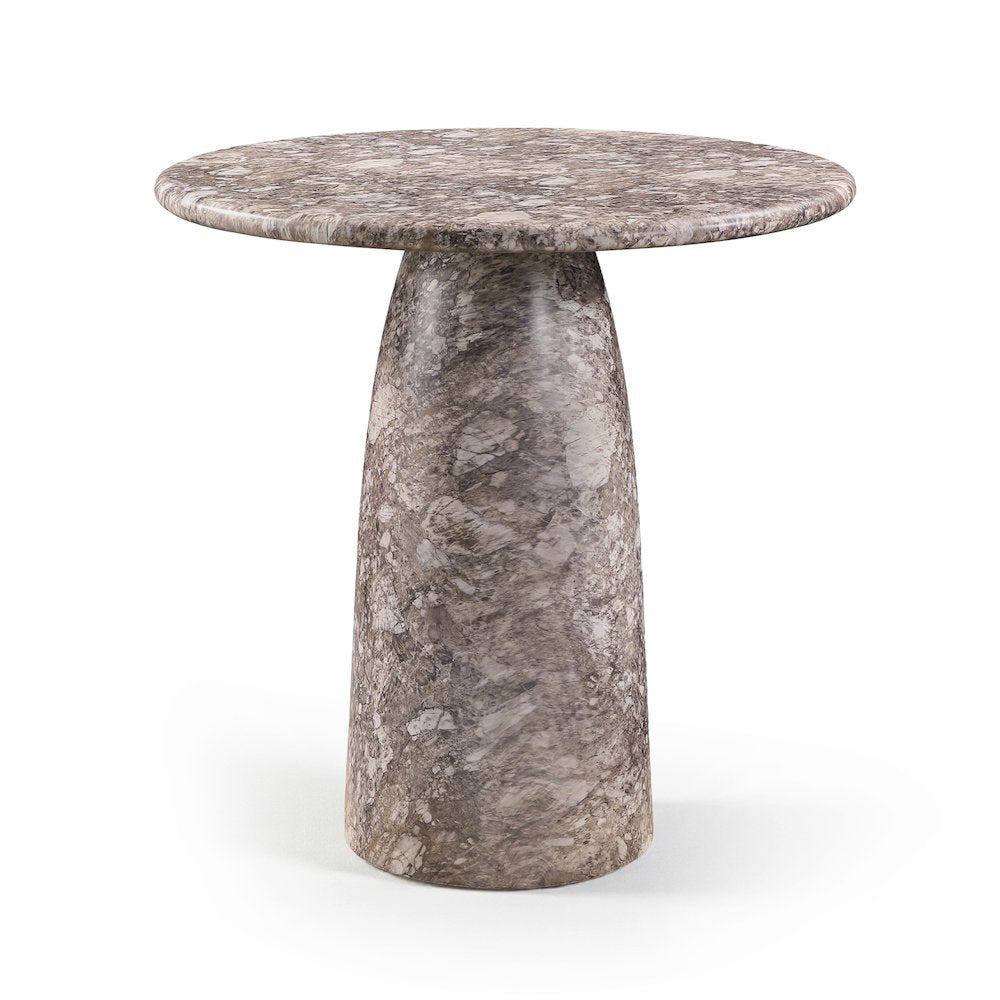 Cosenza Brown Concrete Indoor/Outdoor Counter Height Table