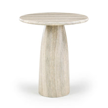 Cosenza Travertine Concrete Indoor/Outdoor Counter Height Table