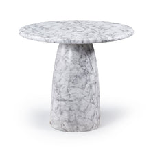 Cosenza White Concrete Indoor/Outdoor Counter Height Table