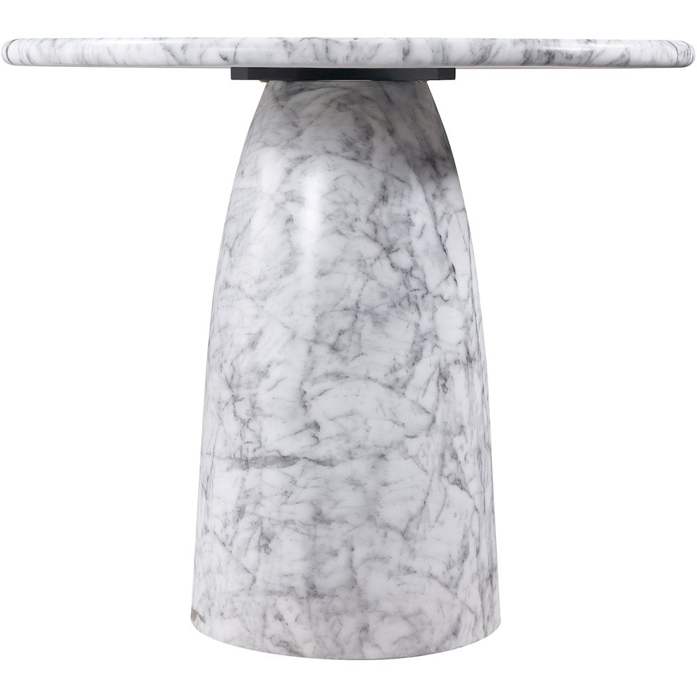 Cosenza White Concrete Indoor/Outdoor Counter Height Table