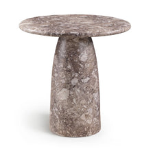 Cosenza Brown Concrete Indoor/Outdoor Bar Table