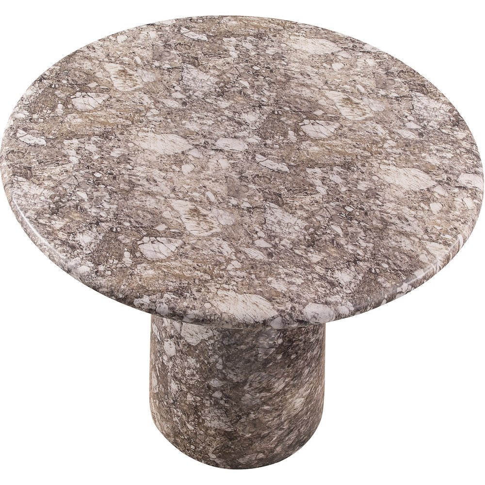 Cosenza Brown Concrete Indoor/Outdoor Bar Table