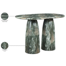 Cosenza Green Concrete Indoor/Outdoor Counter Height Table (3 Boxes)