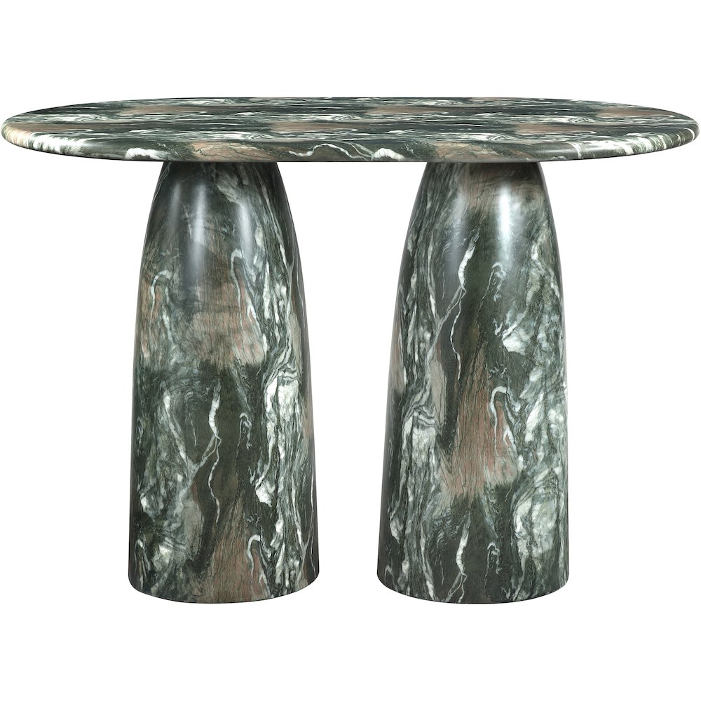 Cosenza Green Concrete Indoor/Outdoor Counter Height Table (3 Boxes)