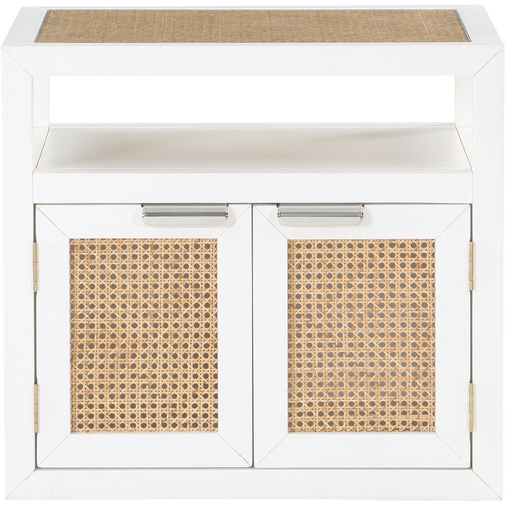 Cole White Night Stand
