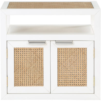 Cole White Night Stand