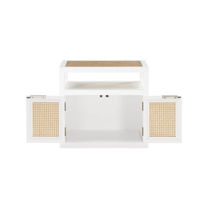 Cole White Night Stand