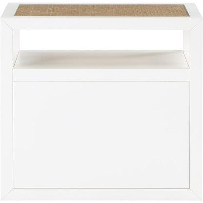 Cole White Night Stand