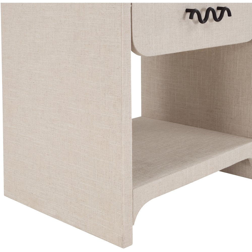 Medley Cream Night Stand / Side Table