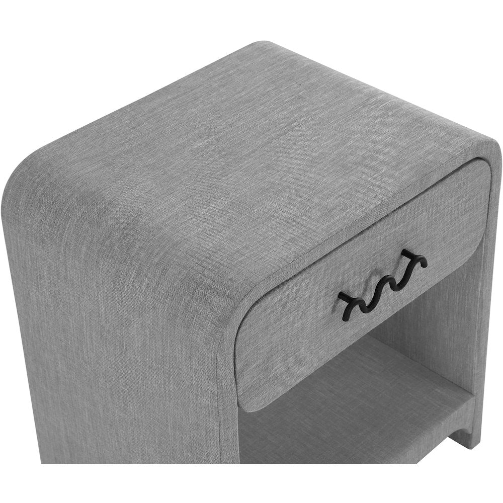 Medley Grey Night Stand / Side Table