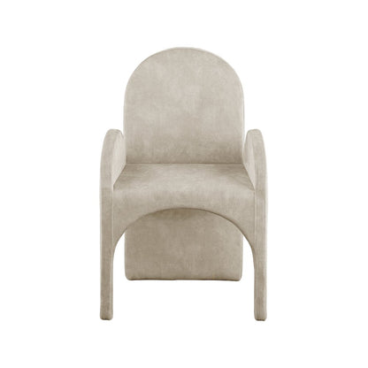 Summer Stone Velvet Dining Arm Chair, Set of 2