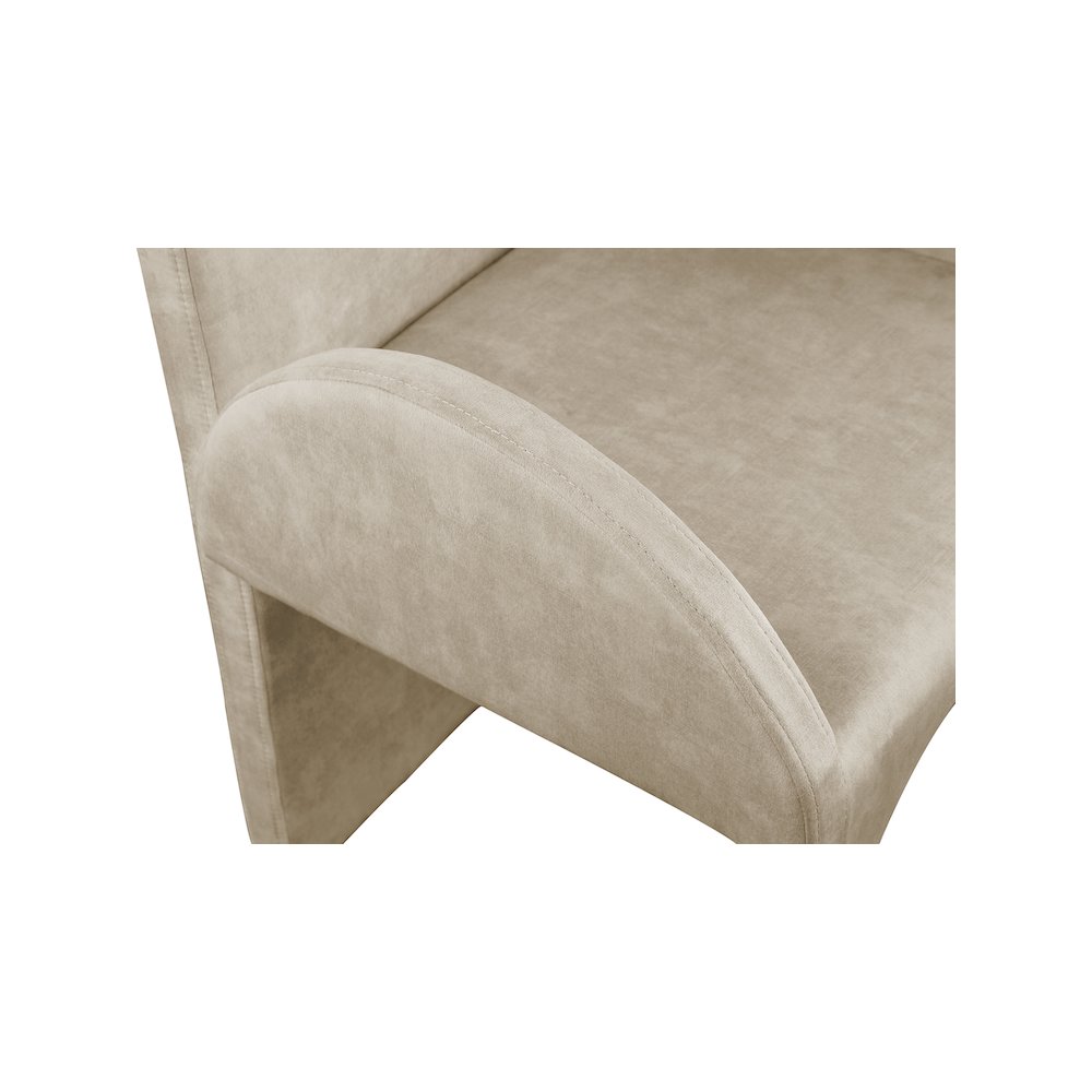 Summer Stone Velvet Dining Arm Chair, Set of 2