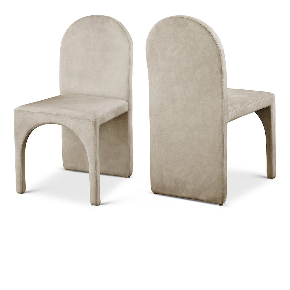 Summer Stone Velvet Dining Side Chair, Set of 2