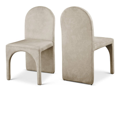 Summer Stone Velvet Dining Side Chair, Set of 2