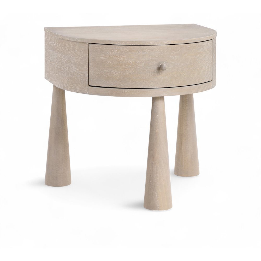 Oasis Natural Acacia Veneer And Solid Wood Night Stand