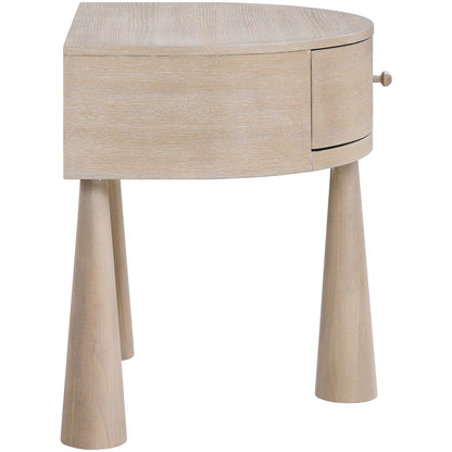 Oasis Natural Acacia Veneer And Solid Wood Night Stand