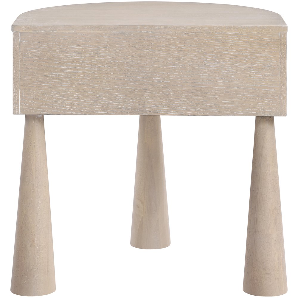 Oasis Natural Acacia Veneer And Solid Wood Night Stand