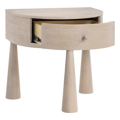 Oasis Natural Acacia Veneer And Solid Wood Night Stand