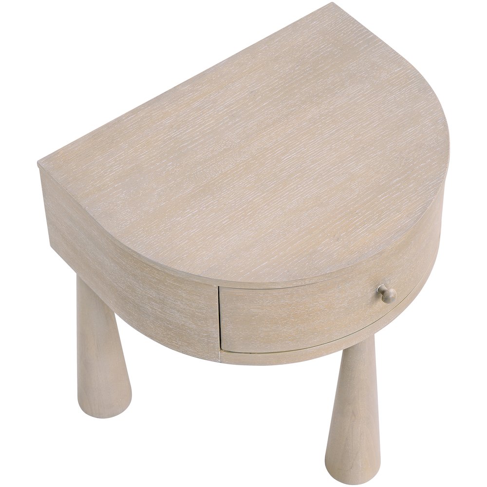 Oasis Natural Acacia Veneer And Solid Wood Night Stand