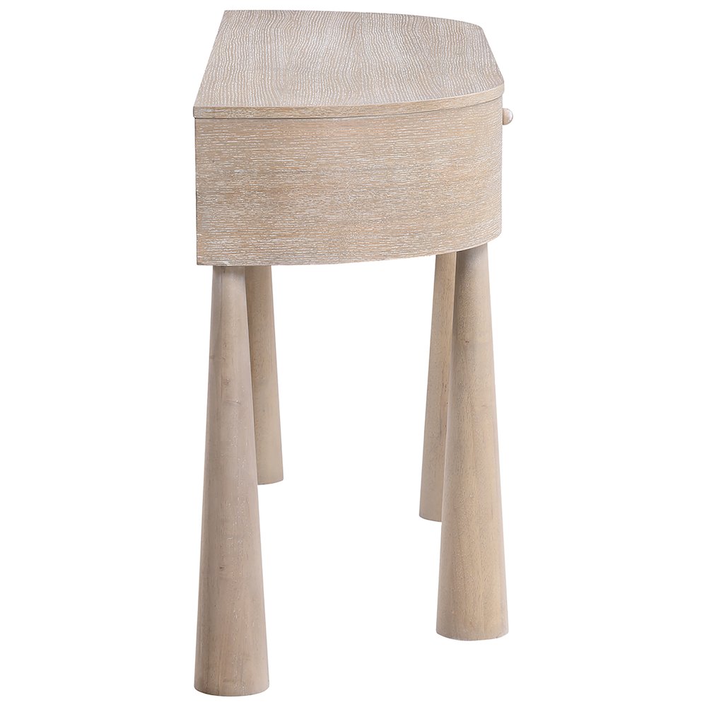 Oasis Natural Acacia Veneer And Solid Wood Console Table