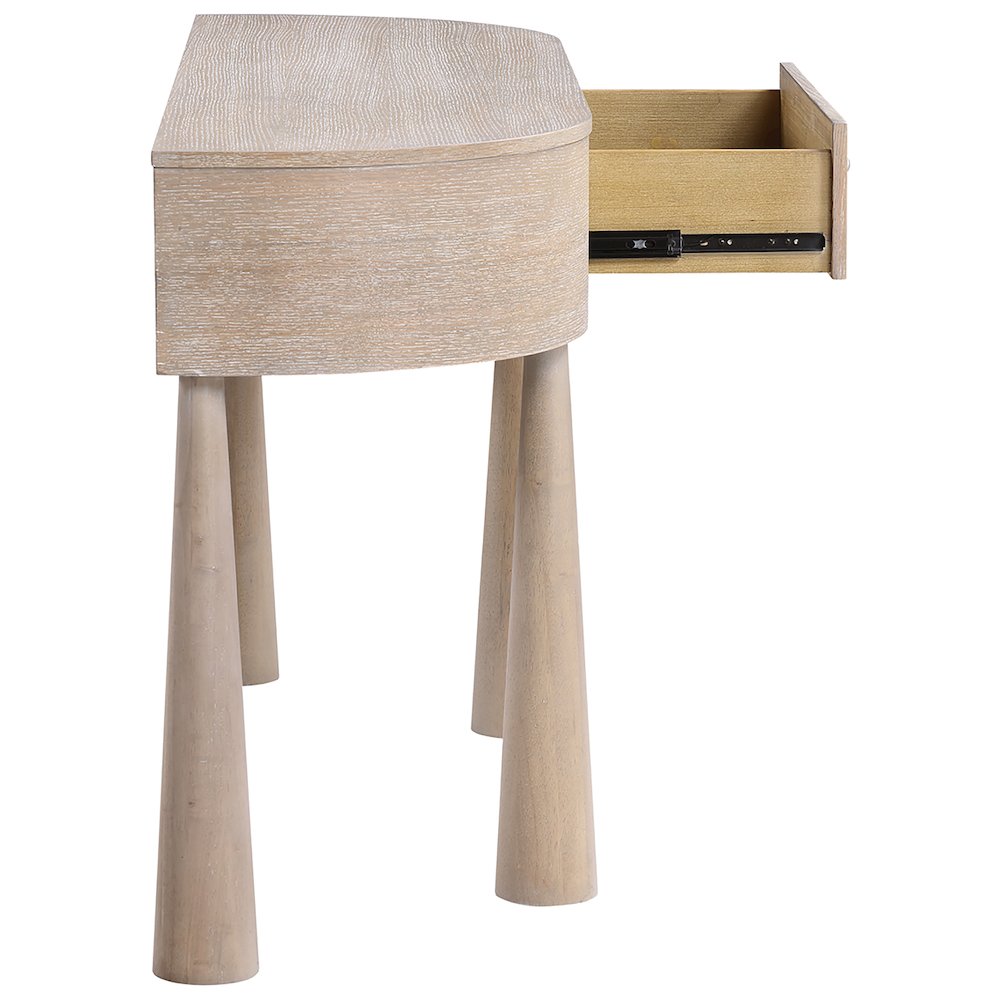 Oasis Natural Acacia Veneer And Solid Wood Console Table
