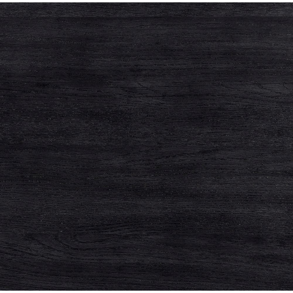 Astrid Black Solid Wood And Oak Veneer Console Table