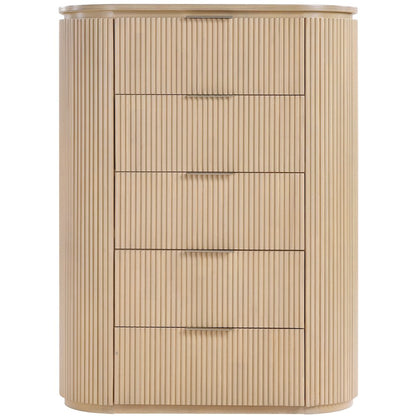 Astrid Natural Solid Wood And Oak Veneer Chest
