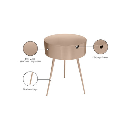 Bali Pink Night Stand