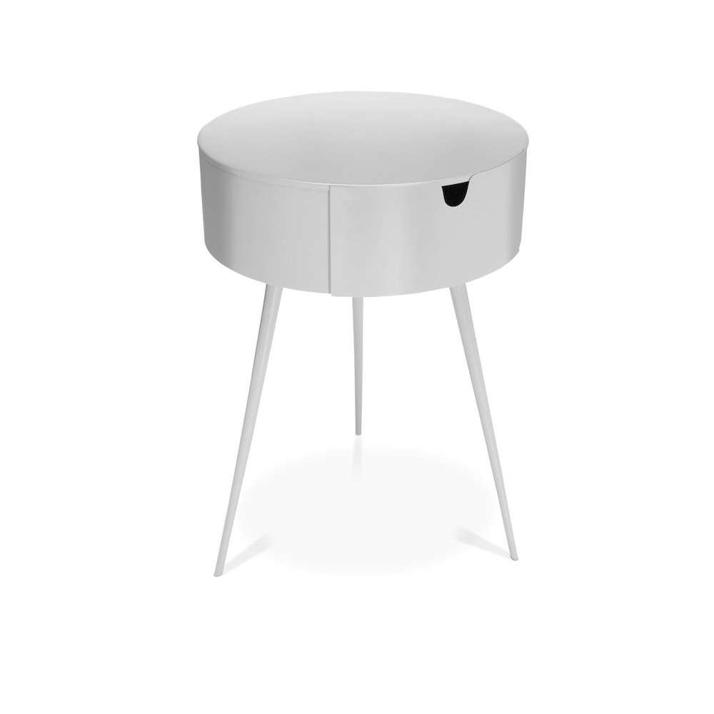 Bali White Night Stand