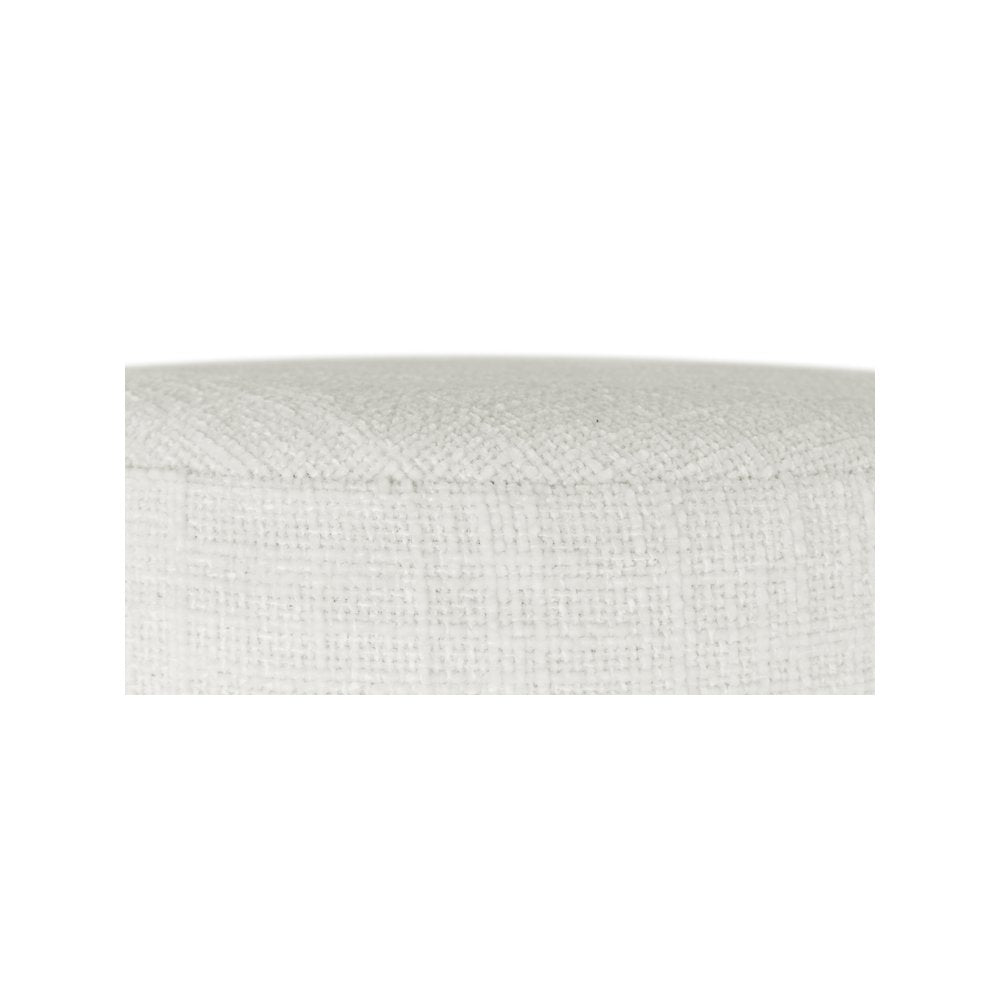 Jasper Cream Boucle Fabric Stool